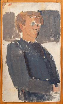 Nils-Göran Brunner, oil on canvas, signed, dated -56.