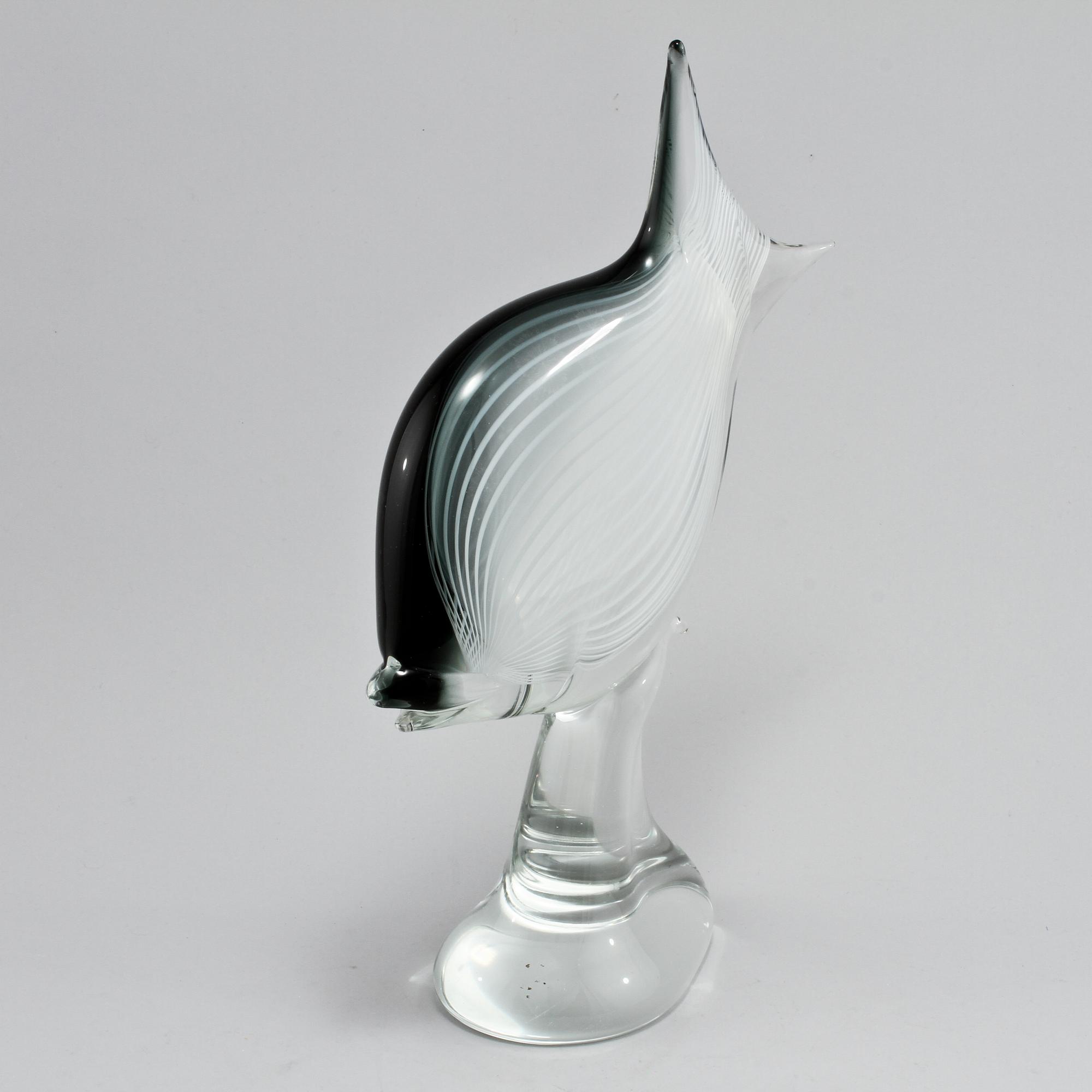 SKULPTUR, glas, 1900-talets andra hälft.