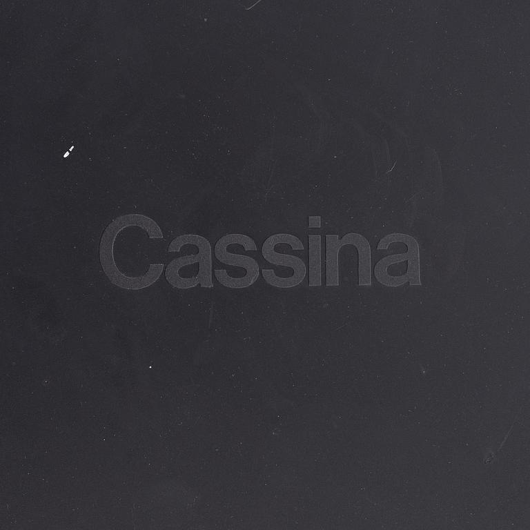 Mario Bellini, Three "410 CAB" bar stools, Cassina, Italy, 21st century.