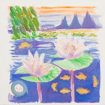 Anita Nylund, "Two Pink Lotuses".