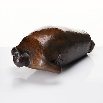 Åke Holm, a stoneware sculpture, Höganäs, Sweden probably 1950s.