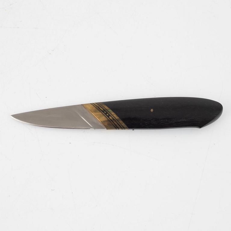 Gunnar Momcilovic, knife, signed.