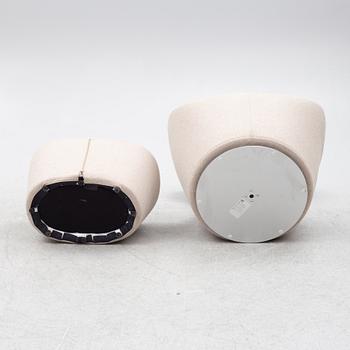 Naoto Fukasawa, fåtölj med fotpall, "Grande Papilio", B&B Italia.