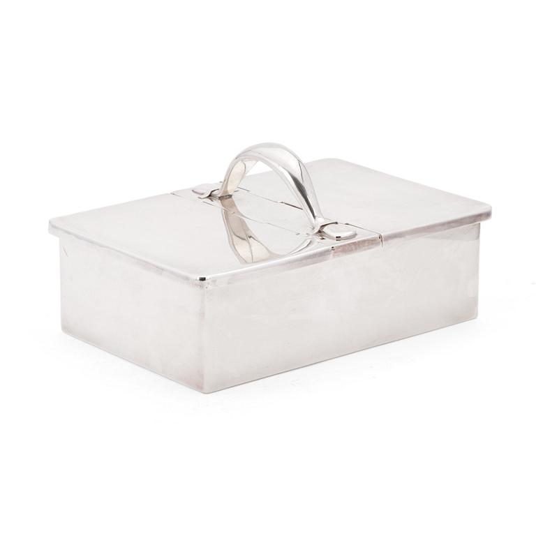 RALPH LAUREN, a silver colored jewellerybox.