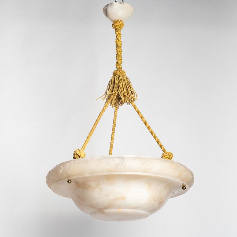 Takampel, alabaster, 1920-tal.