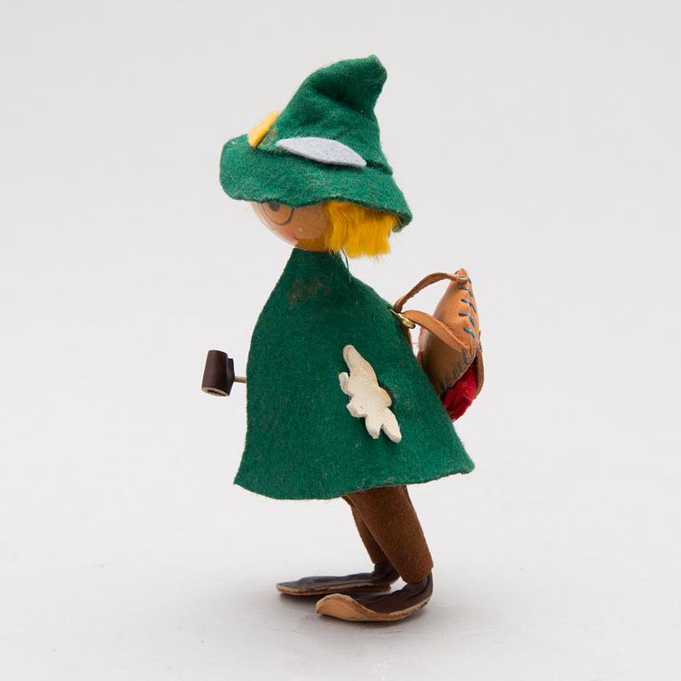 A 1950-60s Moomin character Snufkin  by Atelier Fauni, Finland.