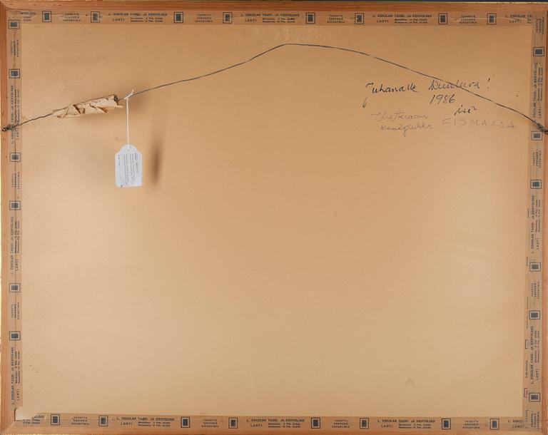 RICHARD UUTMAA, akvarell, signerad och daterad 1967.