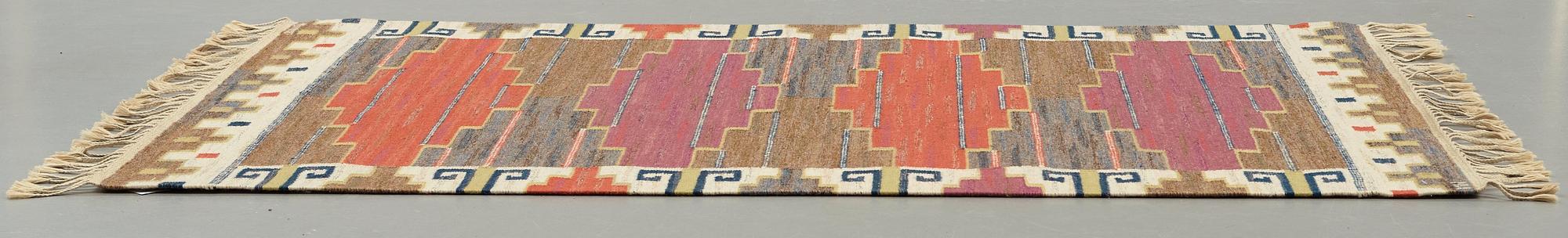 Märta Måås-Fjetterström, MATTA, "Bruna heden", rölakan, ca 210 x 152,5 cm, signerad  AB MMF MN.