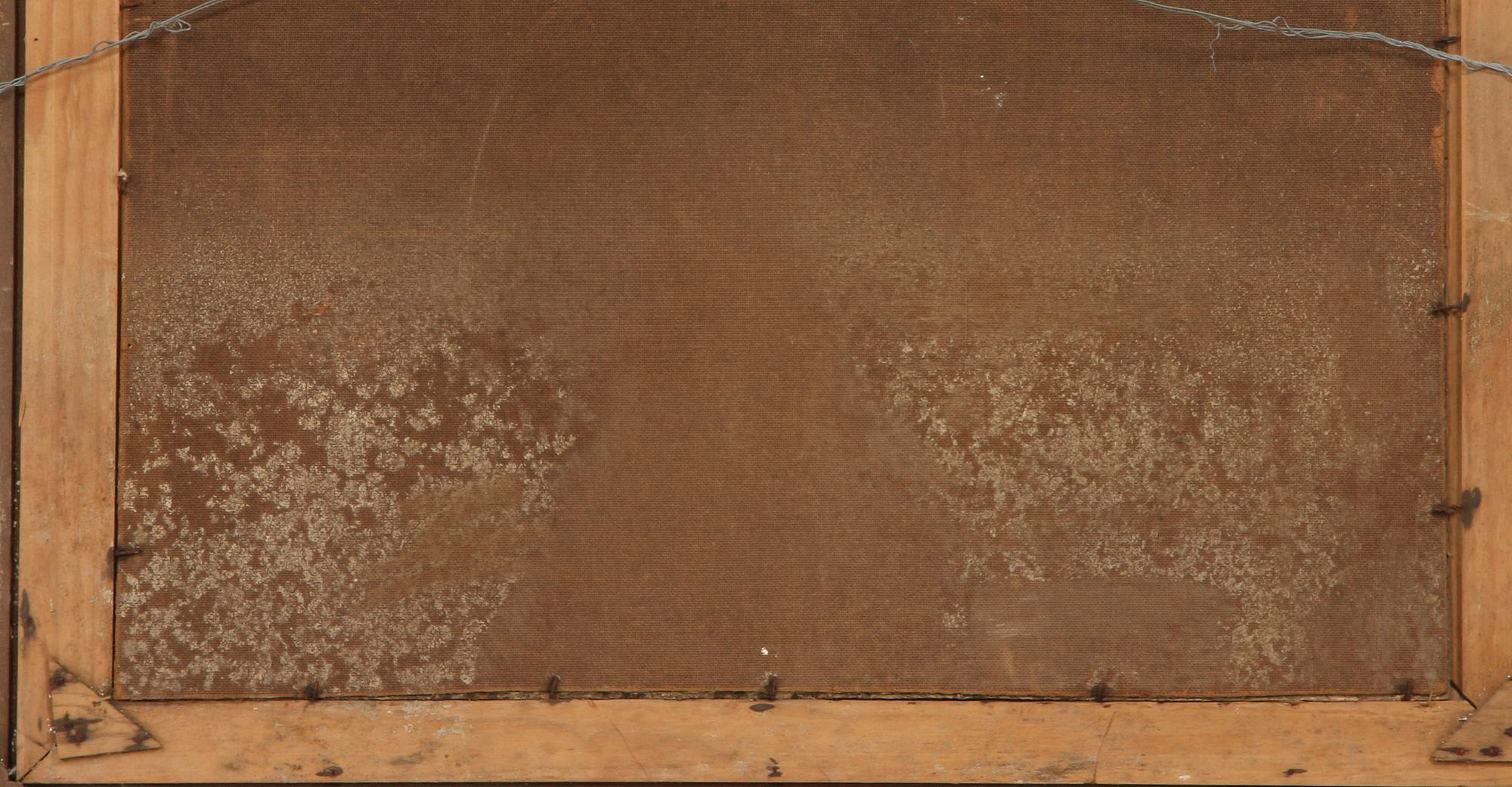 KER XAVIER ROUSELL, olja på kartong, sign.