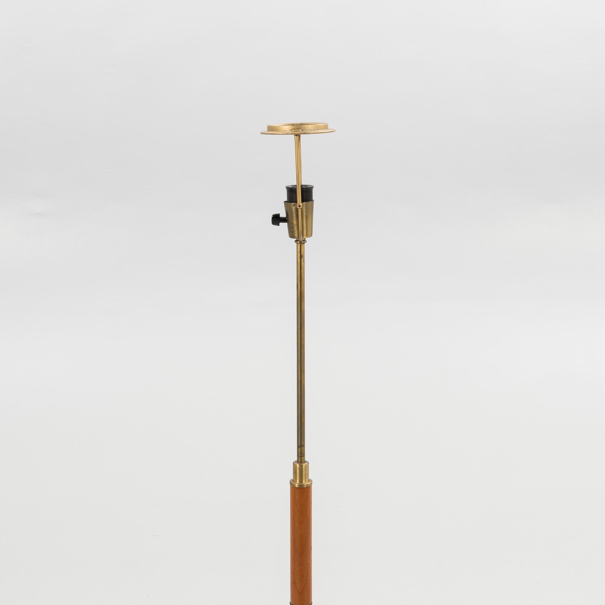 Bertil Brisborg, golvlampa, modell "531-010", Triva, Nordiska Kompaniet, 1950-tal.