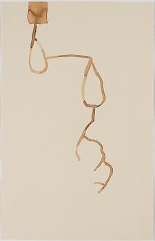 JAMES BROWN, drawing signed and dated 1988 on verso.
