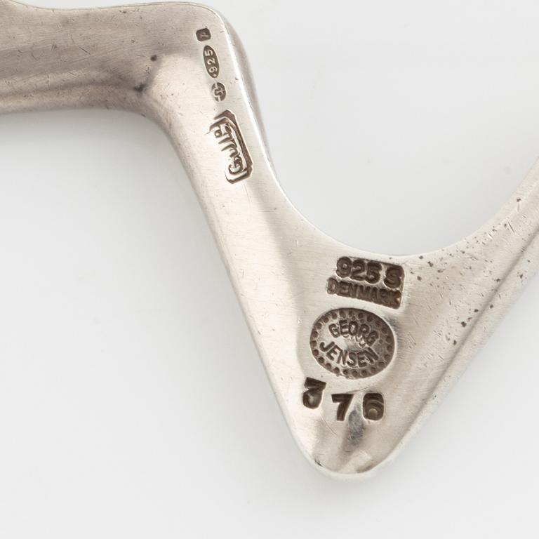 Henning Koppel, Georg Jensen, brooch, sterlingsilver, designed in 1969.