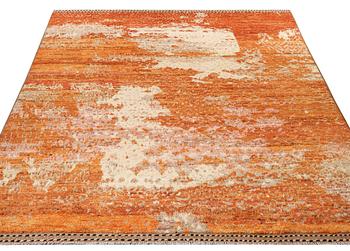 A Moroccan carpet, c. 297 x 249 cm.