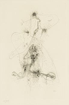 Alfred Otto "Wols" Schulze, etching, signed in plate, Numbered 10/250.