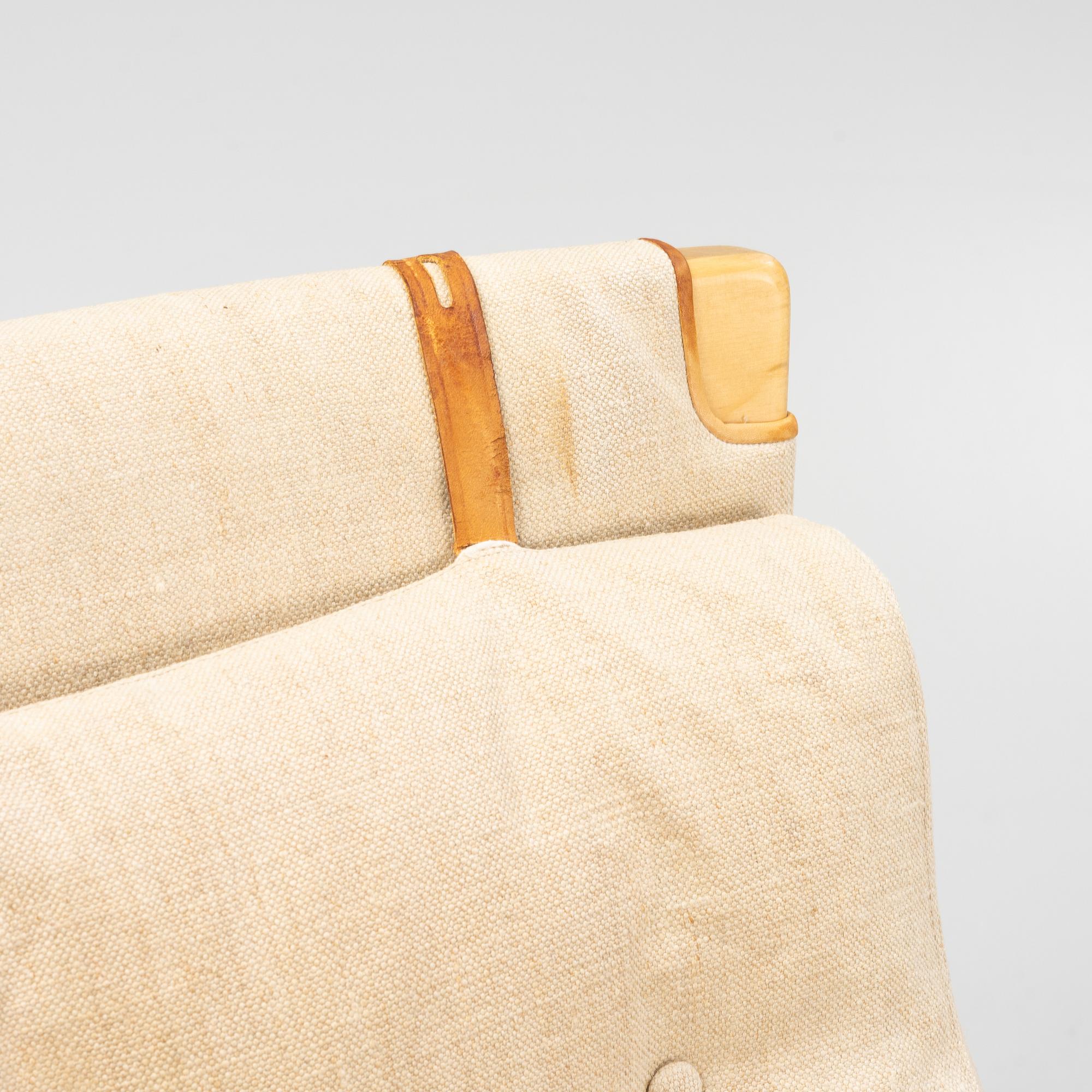 Bruno Mathsson, Lounge Chair, "Pernilla", Firma Karl Mathsson, 1959.