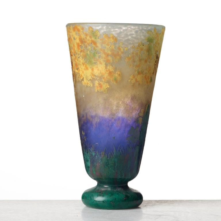 DAUM, vas, Nancy Frankrike, Art Nouveau.