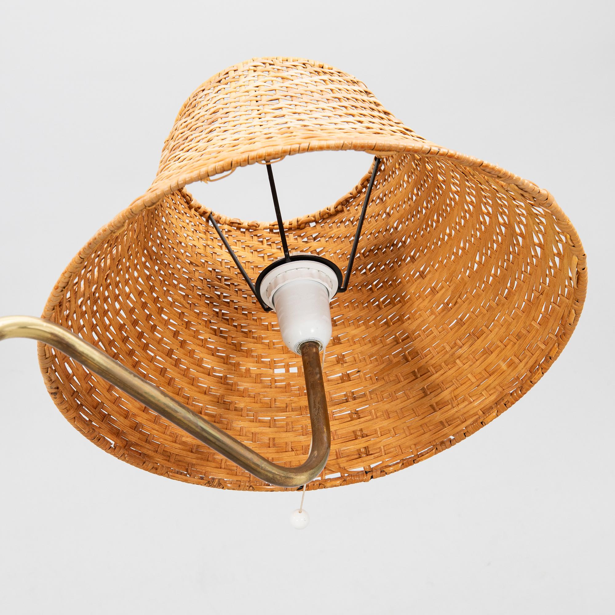 Floor lamps, a pair, model G 132, Bergboms, late 20th century.