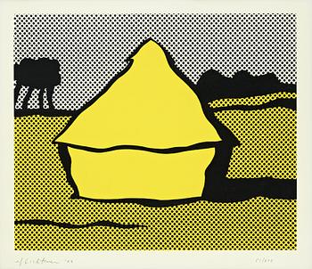 306. Roy Lichtenstein, "Yellow Haystack".