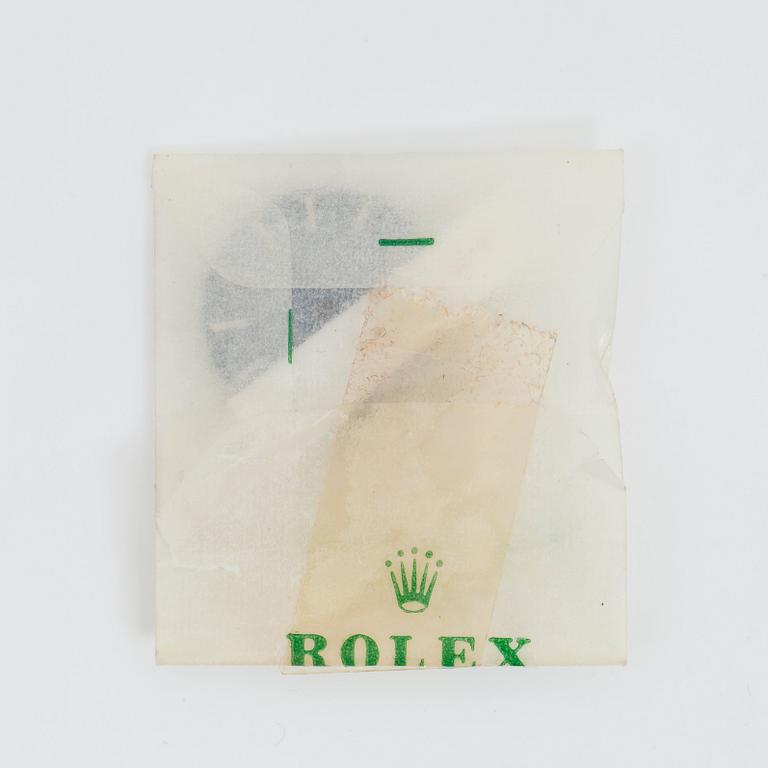 DAMUR, Rolex Oyster Perpetual Datejust. Diamantindex. Boett och länk i 18K vitguld. Automat, datum, plexiglas.