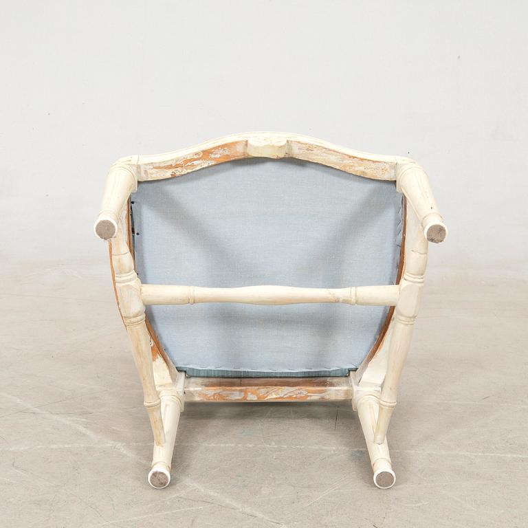 Armchair, Gustavian, Stockholm work, circa 1800.