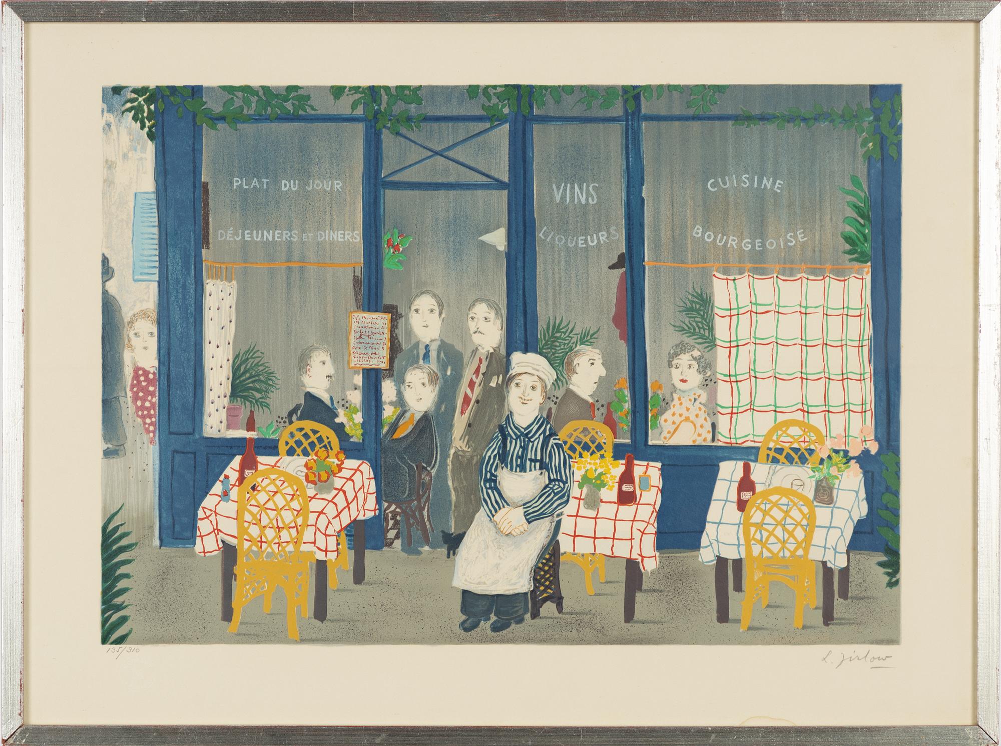 Lennart Jirlow, "Den gamla restaurangen".