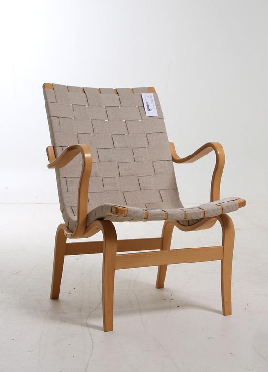 KARMSTOL, "Eva" design Bruno Mathsson, märkt by Dux.
