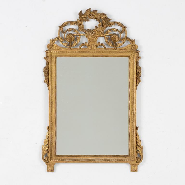 Spegel, Louis XVI, Frankrike, 1700-talets slut.