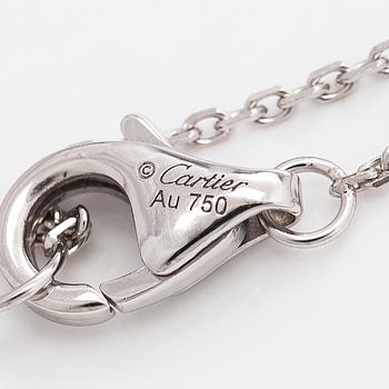 Cartier, halsband, "1895", 18K vitguld med briljantslipad diamant.