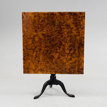A 18th century folding table.