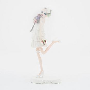 Lanvin, a porcelain figurine, 'Miss Lanvin 13', Franz, Limited Edition No. 197/800, 2007.