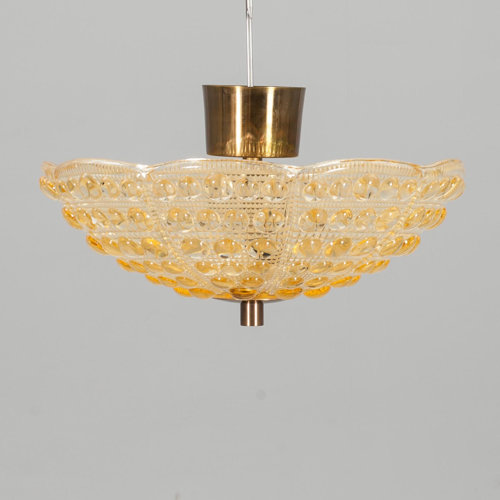 TAKPLAFOND, Carl Fagerlund, Orrefors, 1900-talets andra hälft.