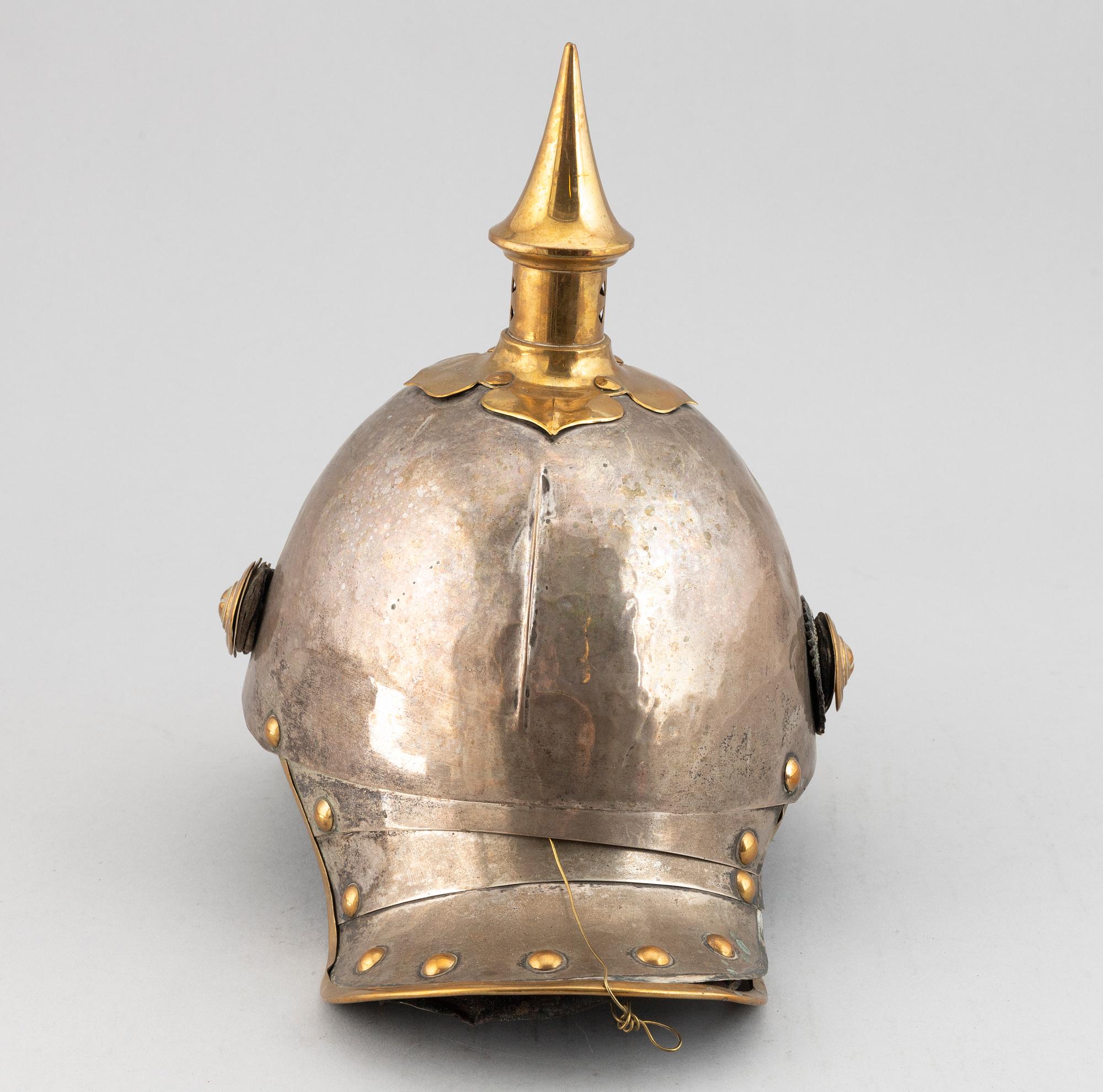A Hanover 1846 pattern  Kurassier helmet.