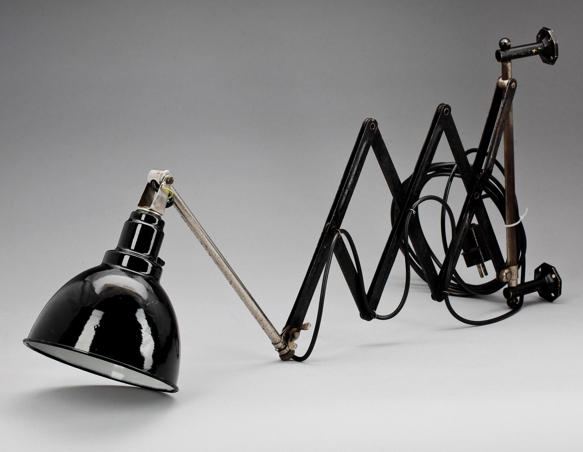 INDUSTRILAMPA /SAXLAMPA, 1920-30-tal.