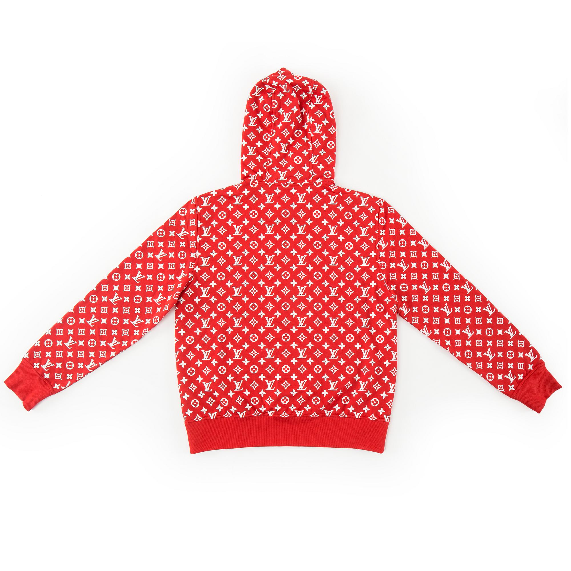 Supreme by louis vuitton hoodie hotsell