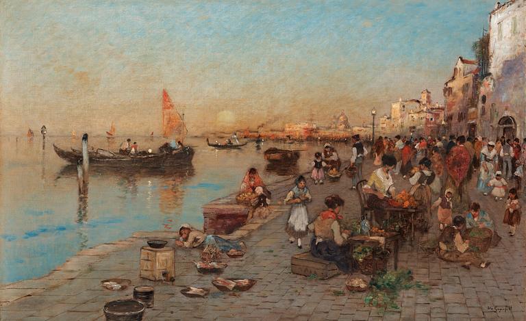 Wilhelm von Gegerfelt, Motiv från Venedig.