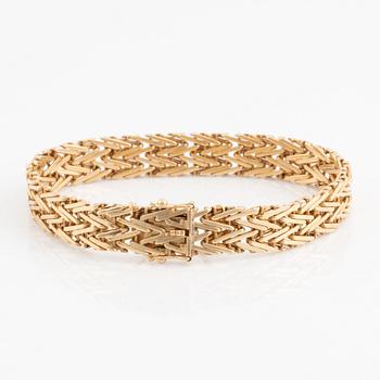 Guldlänk, 18K guld.
