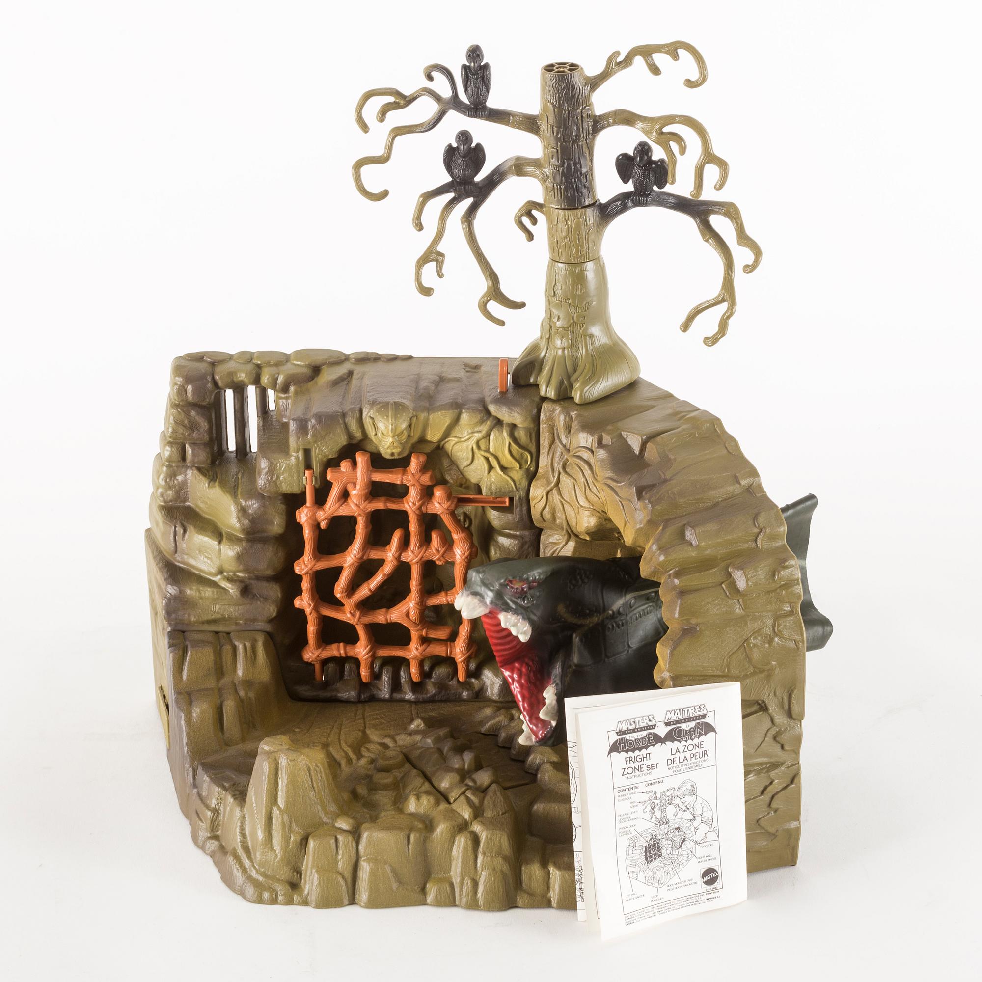 MASTERS OF THE UNIVERSE, Fright zone playset i förpackning, Mattel, 1985.