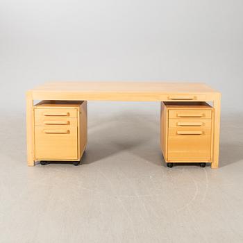 Rud Thyfgesen & Johnny Sorensen, desk, along with 2 chests of drawers, "Kongserien", Denmark.