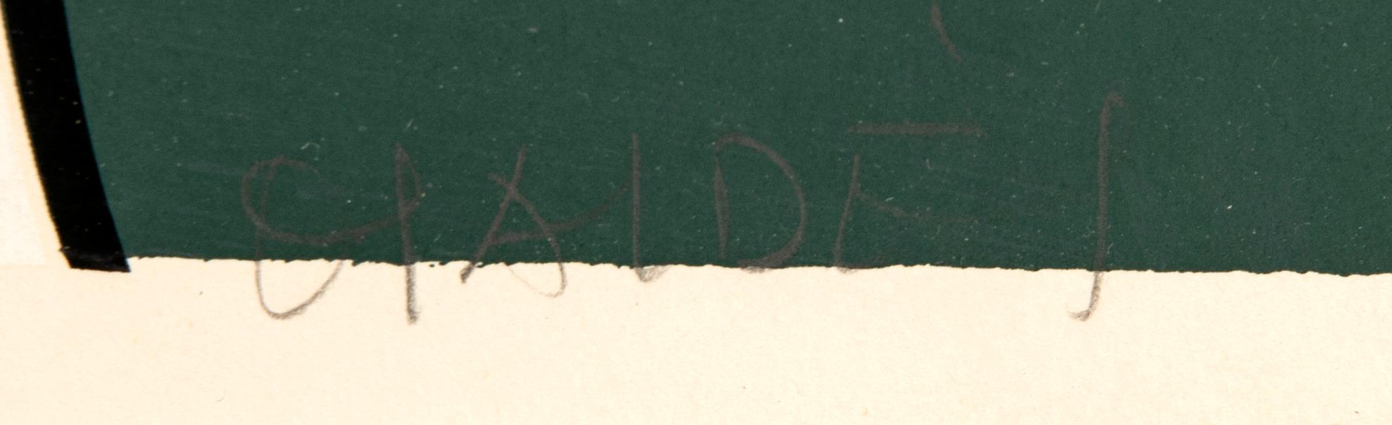 Manolo Valdés litografi signerad och numrerad 74/75.