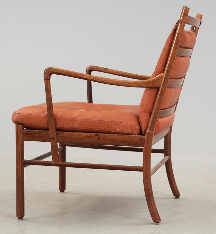 An Ole Wanscher 'Colonial Chair, PJ 149' by Poul Jeppesen, Denmark.