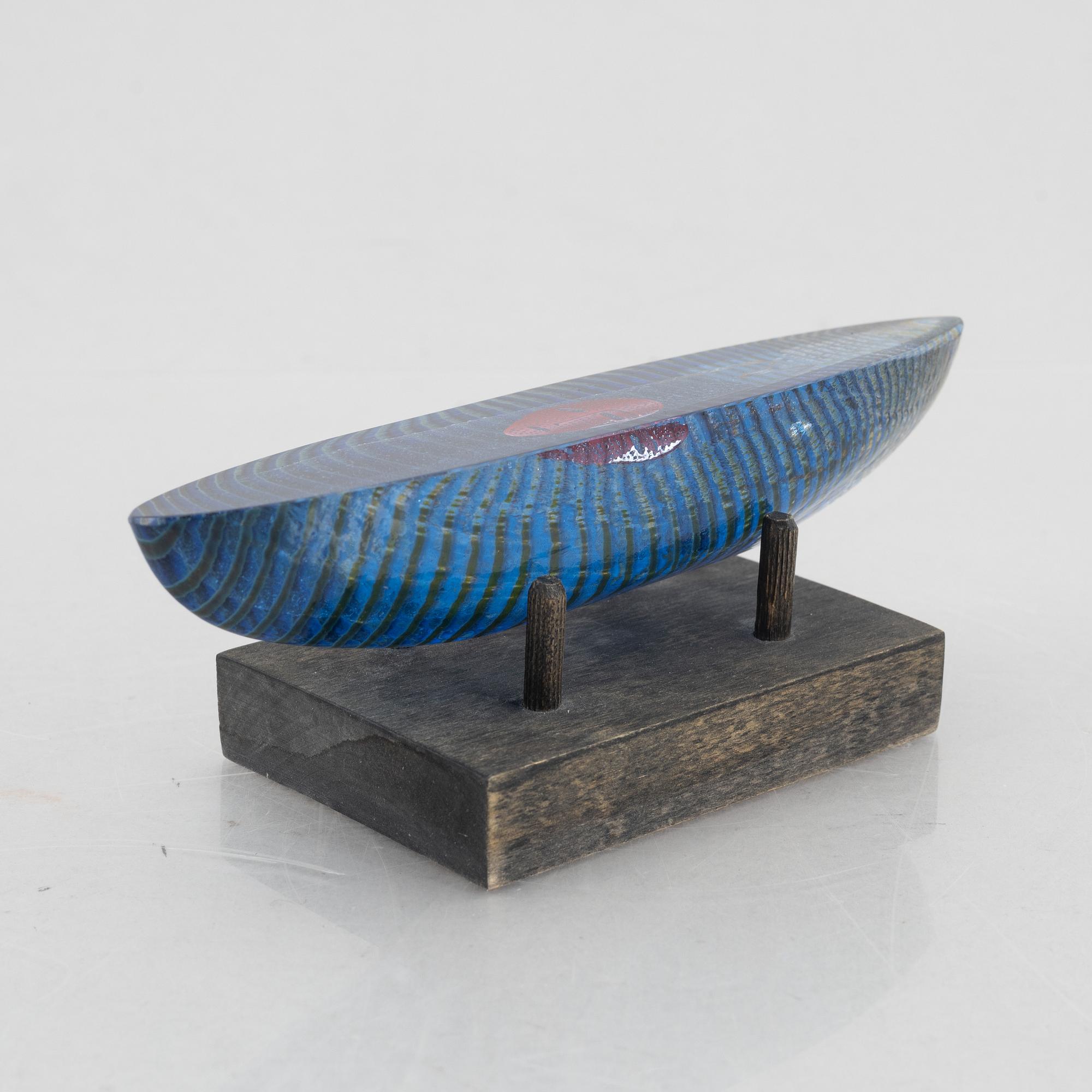 Bertil Vallien, skulptur, limited edition, Kosta Boda.