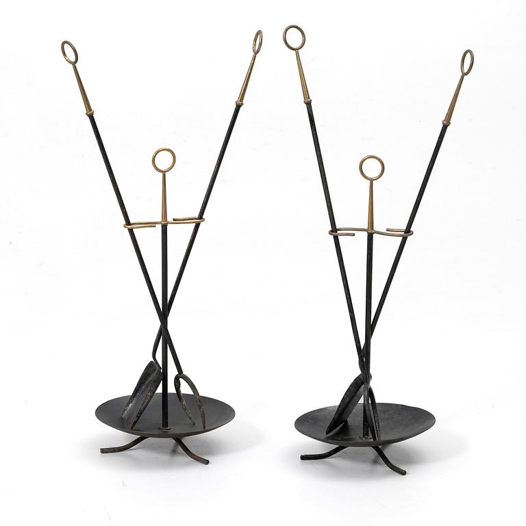 Gunnar Ander, Brasset, 2 par, Ystad Metall, 1900-talets andra hälft.