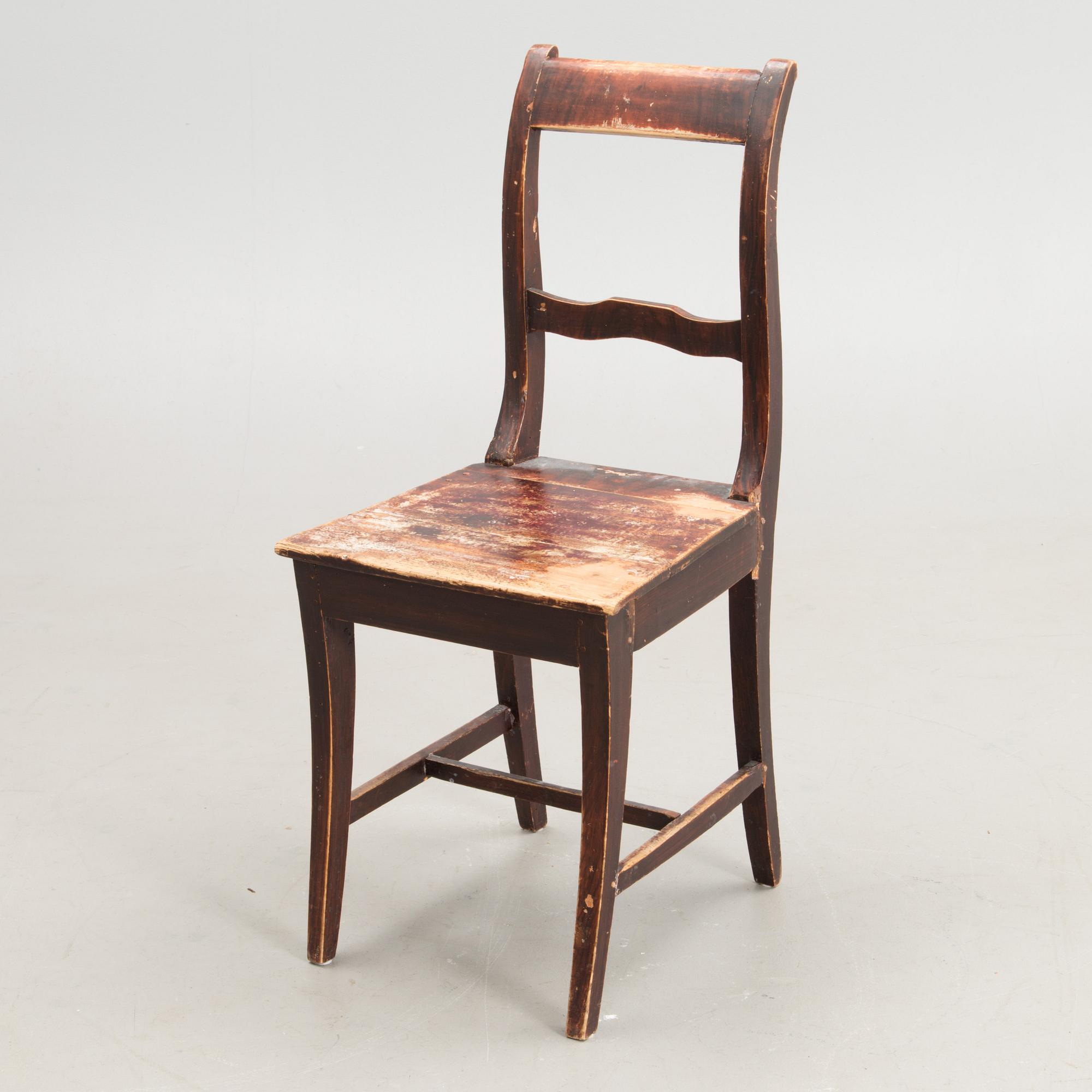 A late 19th century side chair.
