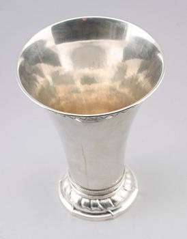 BÄGARE, silver, 1922. Total vikt ca 384 g.