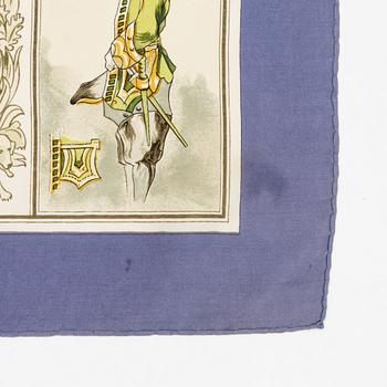 Hermès, scarf, "La Tenue de la Vénerie".