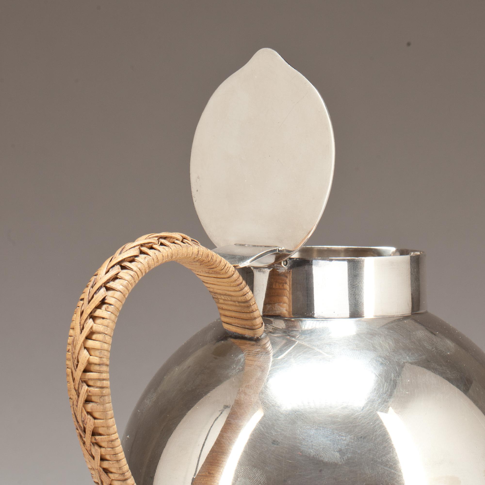 KANNA, nysilver. Sylvia Stave, C.G. Hallberg, Stockholm 1930-tal.