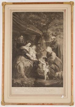 Peter Paul Rubens · PETER PAUL RUBENS, efter, gravyr, John Boydell, 1700-talets slut.