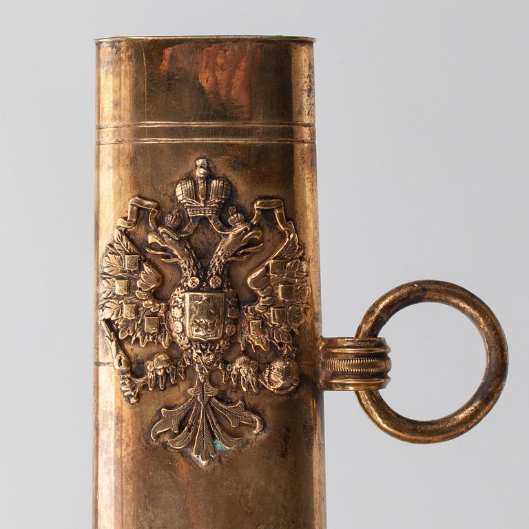 A ST. ANNE'S NAVAL SWORD.