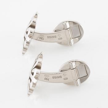 Patek Philippe, Manschettknappar, Calatrava Cross, 18K vitguld.