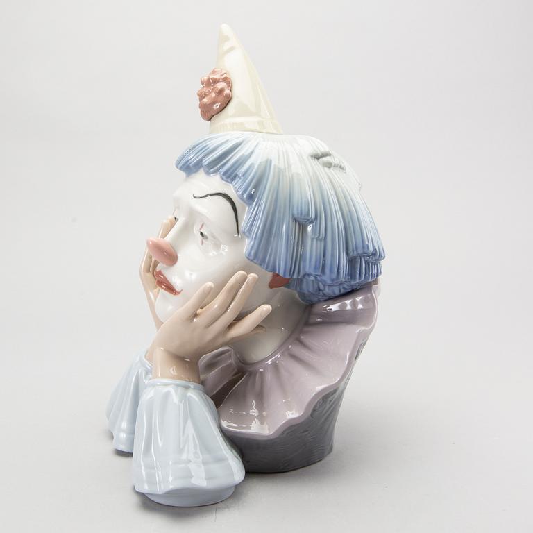 FIGURIN, Lladro, glaserat stengods, 1981.